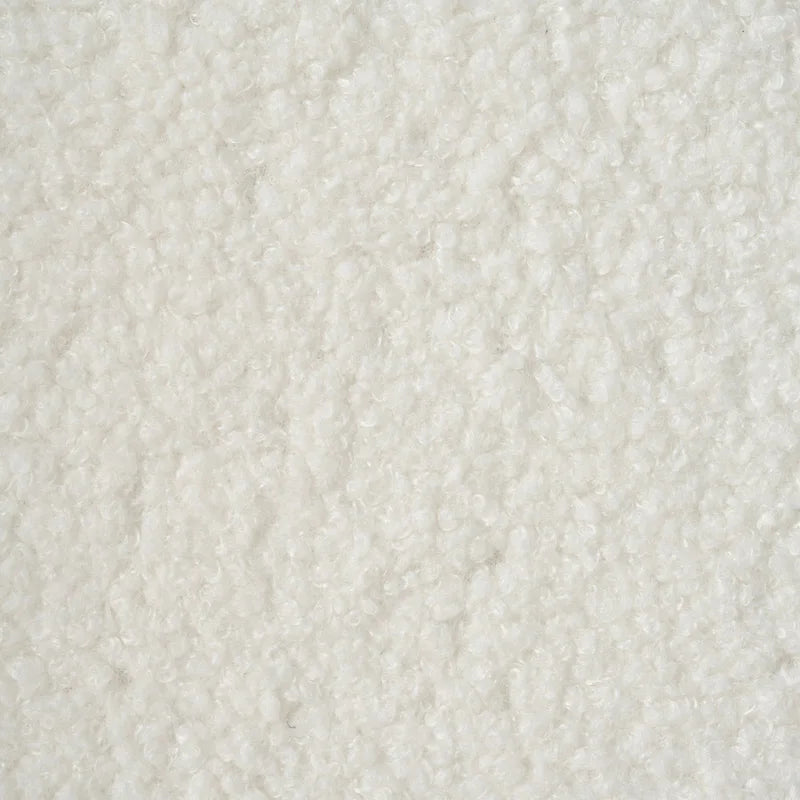 Sillón decorativo de terciopelo Teddy extragrande con brazos curvos y patas de madera maciza