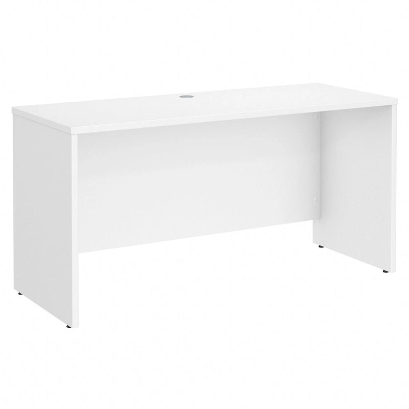 Escritorio credenza de 60" con gestión de cables y panel frontal