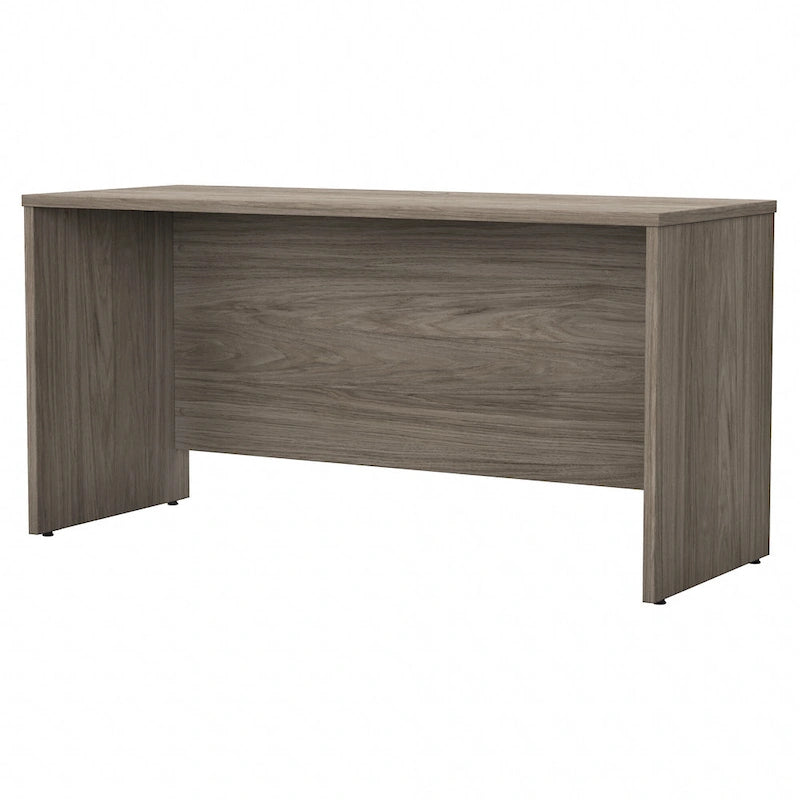 Escritorio credenza de 60" con gestión de cables y panel frontal