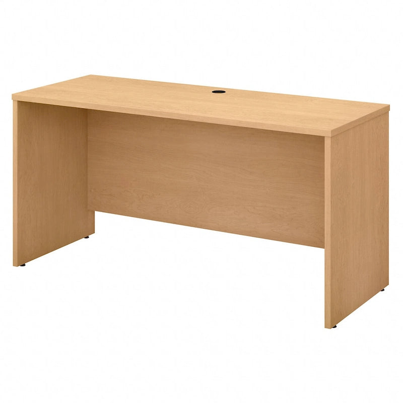 Escritorio credenza de 60" con gestión de cables y panel frontal