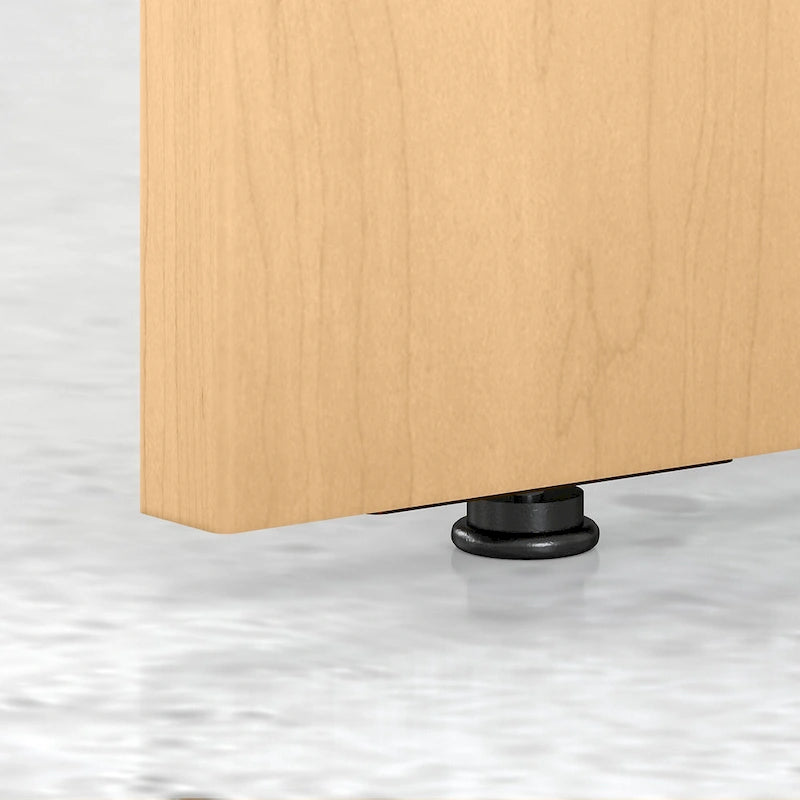Escritorio credenza de 60" con gestión de cables y panel frontal