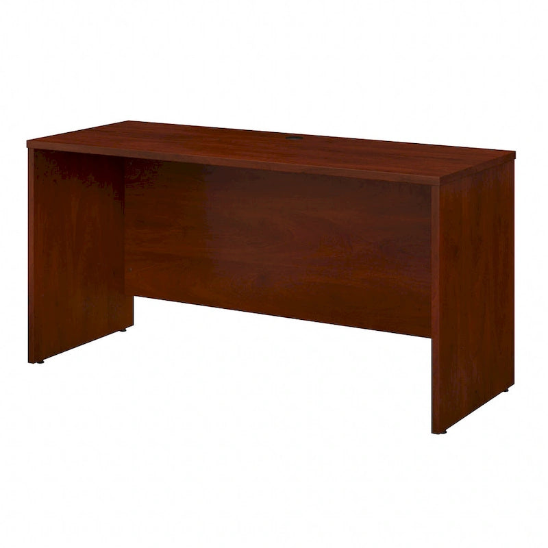Escritorio credenza de 60" con gestión de cables y panel frontal