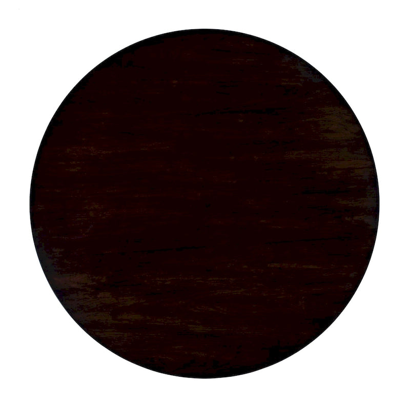 48" Round Pedestal Dining Table with Cherry Veneer Top