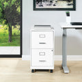 Locking Metal File Cabinet with Letter-Size Drawer and Roller Slides