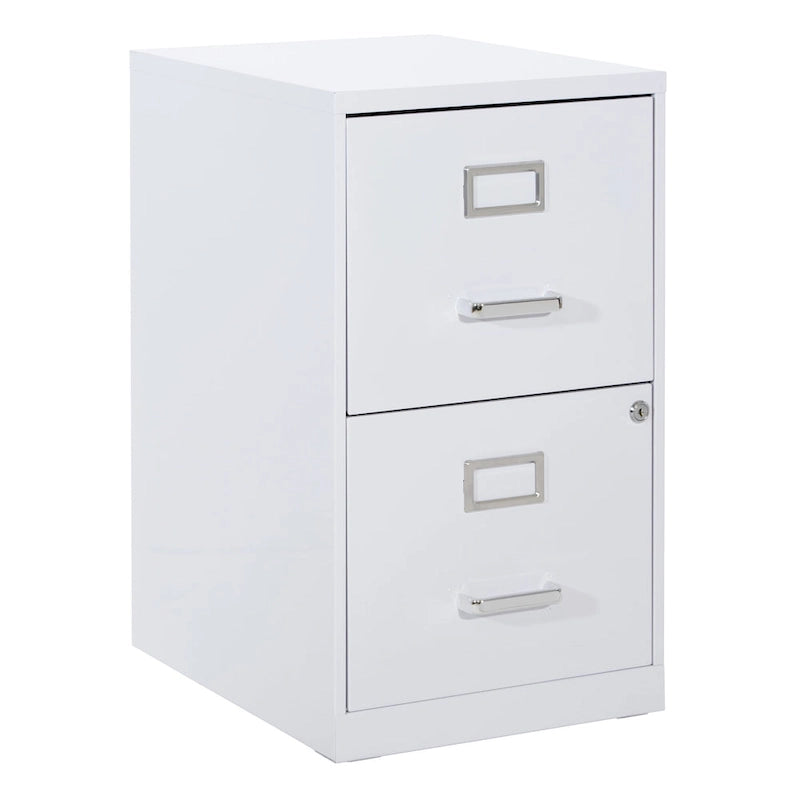 Locking Metal File Cabinet with Letter-Size Drawer and Roller Slides