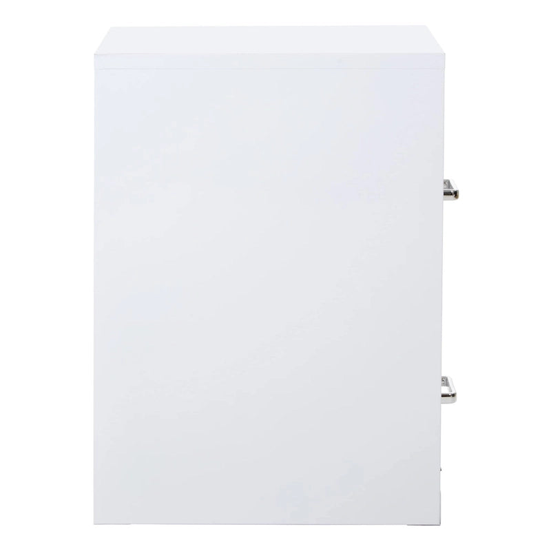 Locking Metal File Cabinet with Letter-Size Drawer and Roller Slides