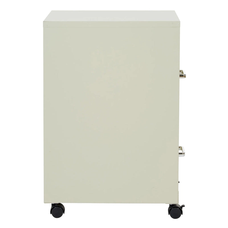 Locking Metal File Cabinet with Letter-Size Drawer and Roller Slides