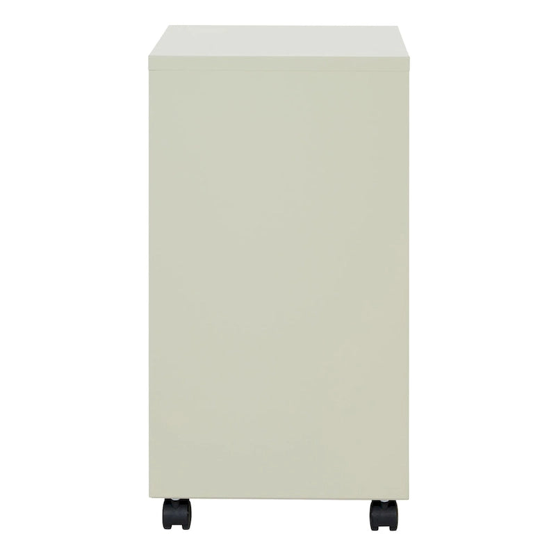 Locking Metal File Cabinet with Letter-Size Drawer and Roller Slides