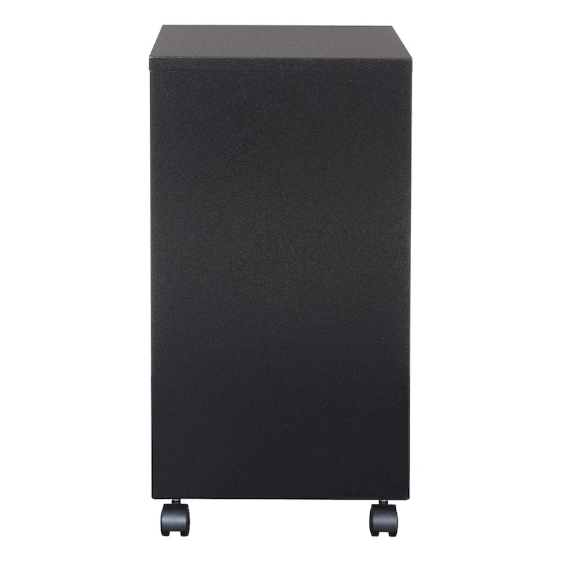 Locking Metal File Cabinet with Letter-Size Drawer and Roller Slides