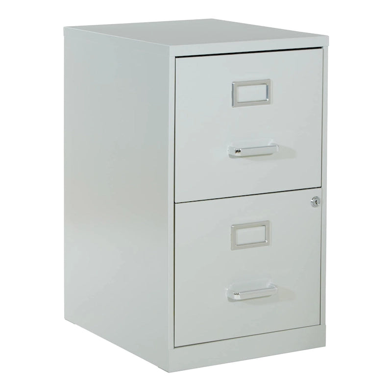 Locking Metal File Cabinet with Letter-Size Drawer and Roller Slides