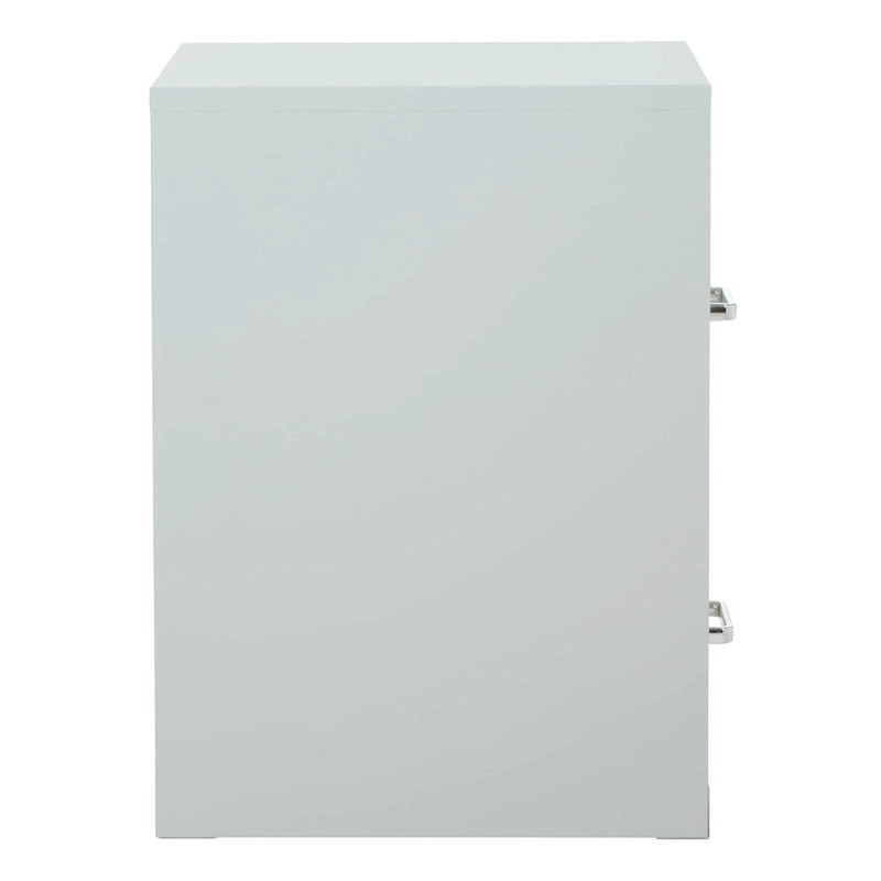 Locking Metal File Cabinet with Letter-Size Drawer and Roller Slides