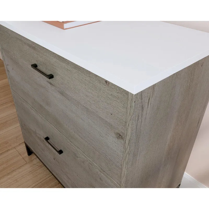 Aktenschrank mit 2 Schubladen und Vollauszügen